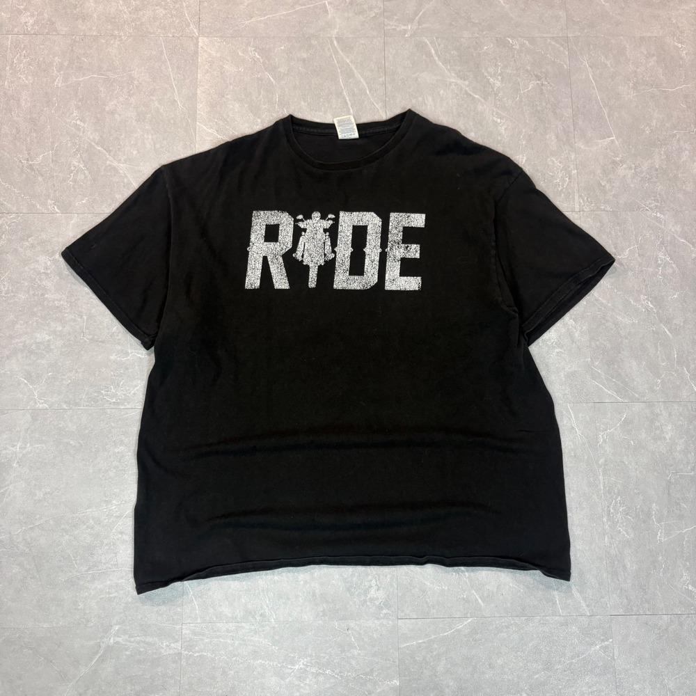 Delta Pro Weight Ride Motorcycle Graphic T-Shirt Black Mens 2XL Short Sleeve Tee